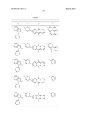 MATERIAL FOR ORGANIC ELECTROLUMINESCENCE DEVICE AND ORGANIC     ELECTROLUMINESCENCE DEVICE USING THE SAME diagram and image