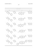 MATERIAL FOR ORGANIC ELECTROLUMINESCENCE DEVICE AND ORGANIC     ELECTROLUMINESCENCE DEVICE USING THE SAME diagram and image