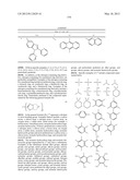 MATERIAL FOR ORGANIC ELECTROLUMINESCENCE DEVICE AND ORGANIC     ELECTROLUMINESCENCE DEVICE USING THE SAME diagram and image