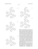 MATERIAL FOR ORGANIC ELECTROLUMINESCENCE DEVICE AND ORGANIC     ELECTROLUMINESCENCE DEVICE USING THE SAME diagram and image