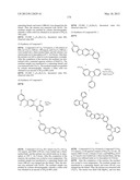 MATERIAL FOR ORGANIC ELECTROLUMINESCENCE DEVICE AND ORGANIC     ELECTROLUMINESCENCE DEVICE USING THE SAME diagram and image