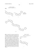 MATERIAL FOR ORGANIC ELECTROLUMINESCENCE DEVICE AND ORGANIC     ELECTROLUMINESCENCE DEVICE USING THE SAME diagram and image