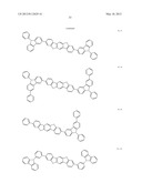 MATERIAL FOR ORGANIC ELECTROLUMINESCENCE DEVICE AND ORGANIC     ELECTROLUMINESCENCE DEVICE USING THE SAME diagram and image