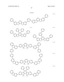 MATERIAL FOR ORGANIC ELECTROLUMINESCENCE DEVICE AND ORGANIC     ELECTROLUMINESCENCE DEVICE USING THE SAME diagram and image