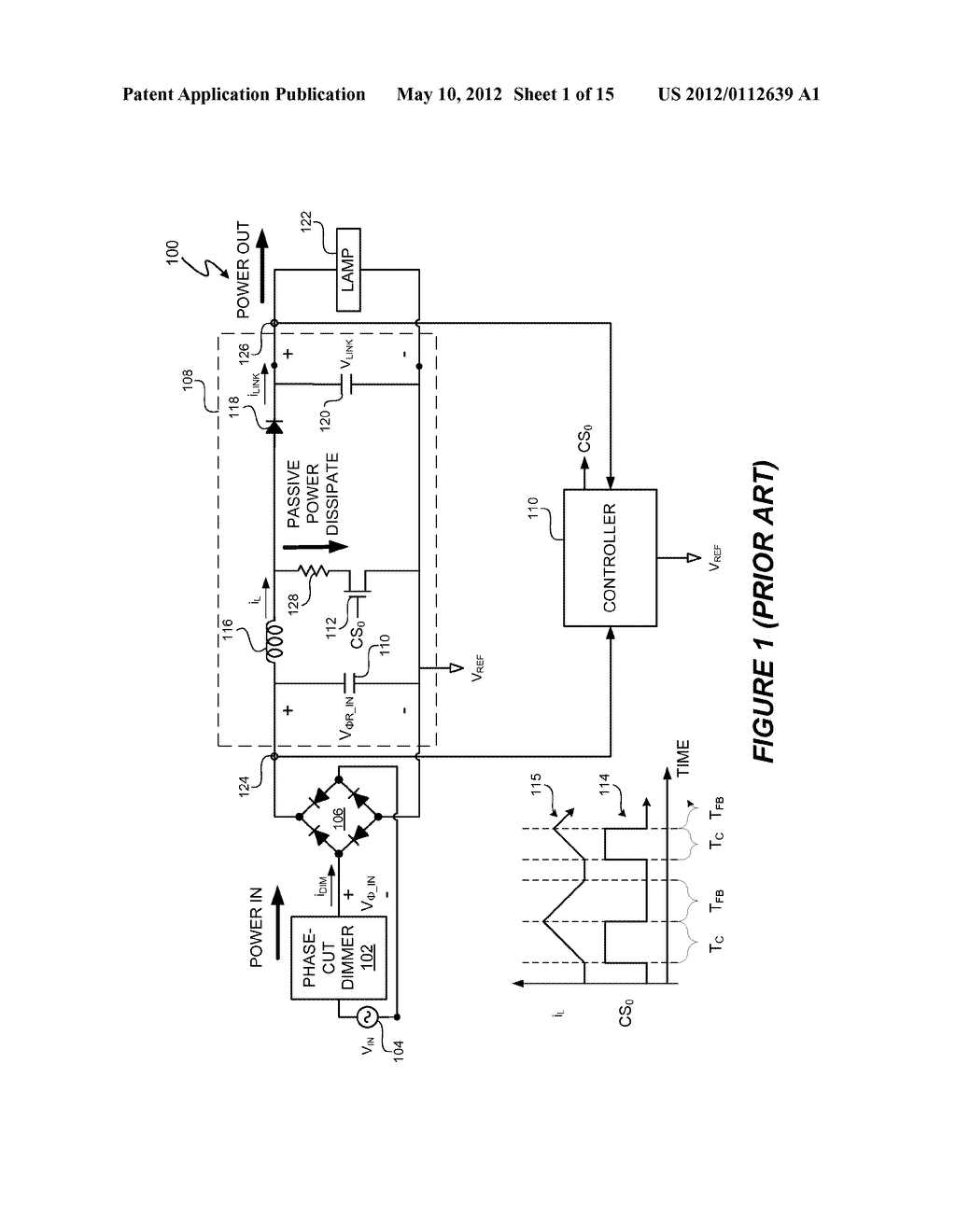 Controlled Power Dissipation In A Link Path In A Lighting System - diagram, schematic, and image 02