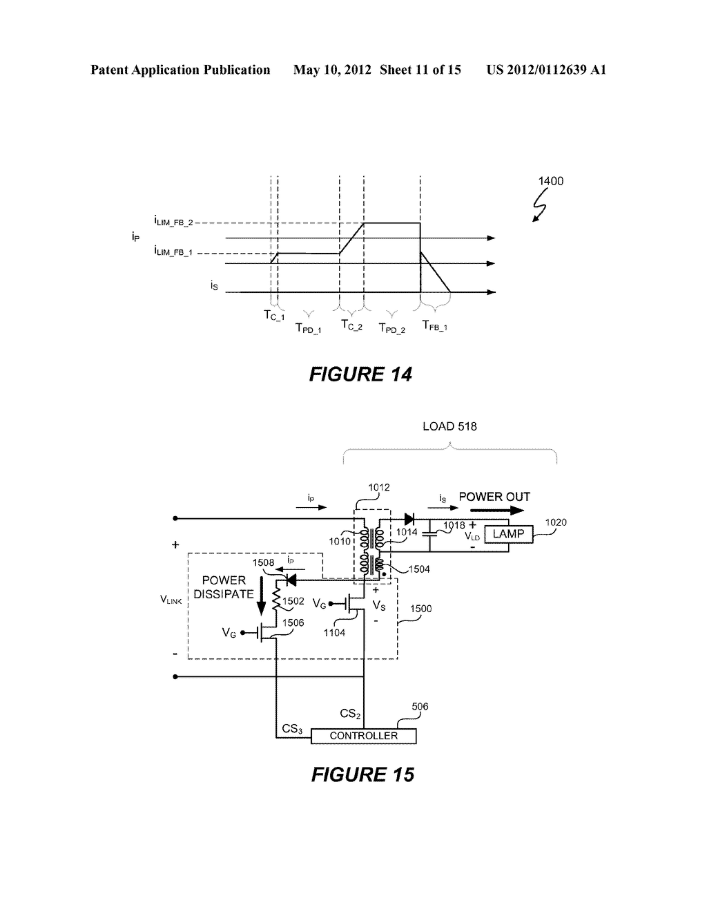 Controlled Power Dissipation In A Link Path In A Lighting System - diagram, schematic, and image 12