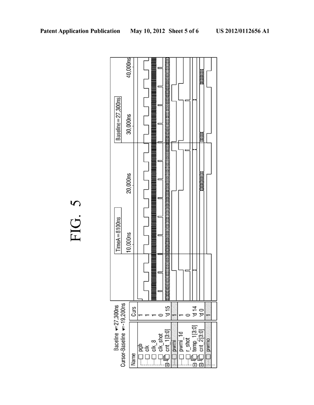 PWM SIGNAL GENERATING CIRCUIT FOR DC-DC CONVERTER USING DIMMING SIGNAL AND     LED DRIVER CIRCUIT USING THE SAME IN DIGITAL PWM METHOD HAVING FIXED     PHASE MODE - diagram, schematic, and image 06