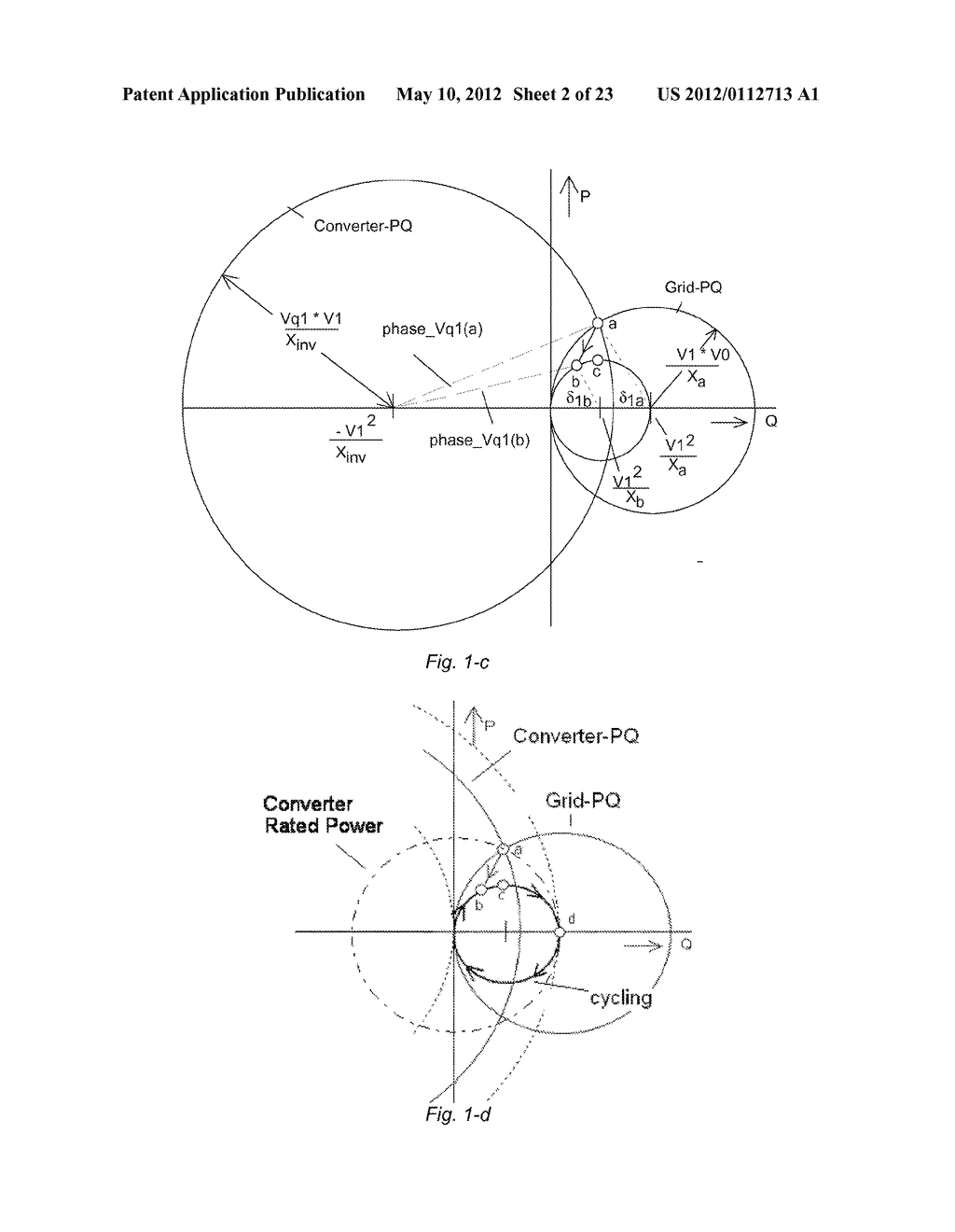 METHOD AND APPARATUS FOR AUTOMATIC NETWORK STABILIZATION IN ELECTRIC POWER     SUPPLY SYSTEMS USING AT LEAST ONE CONVERTER - diagram, schematic, and image 03