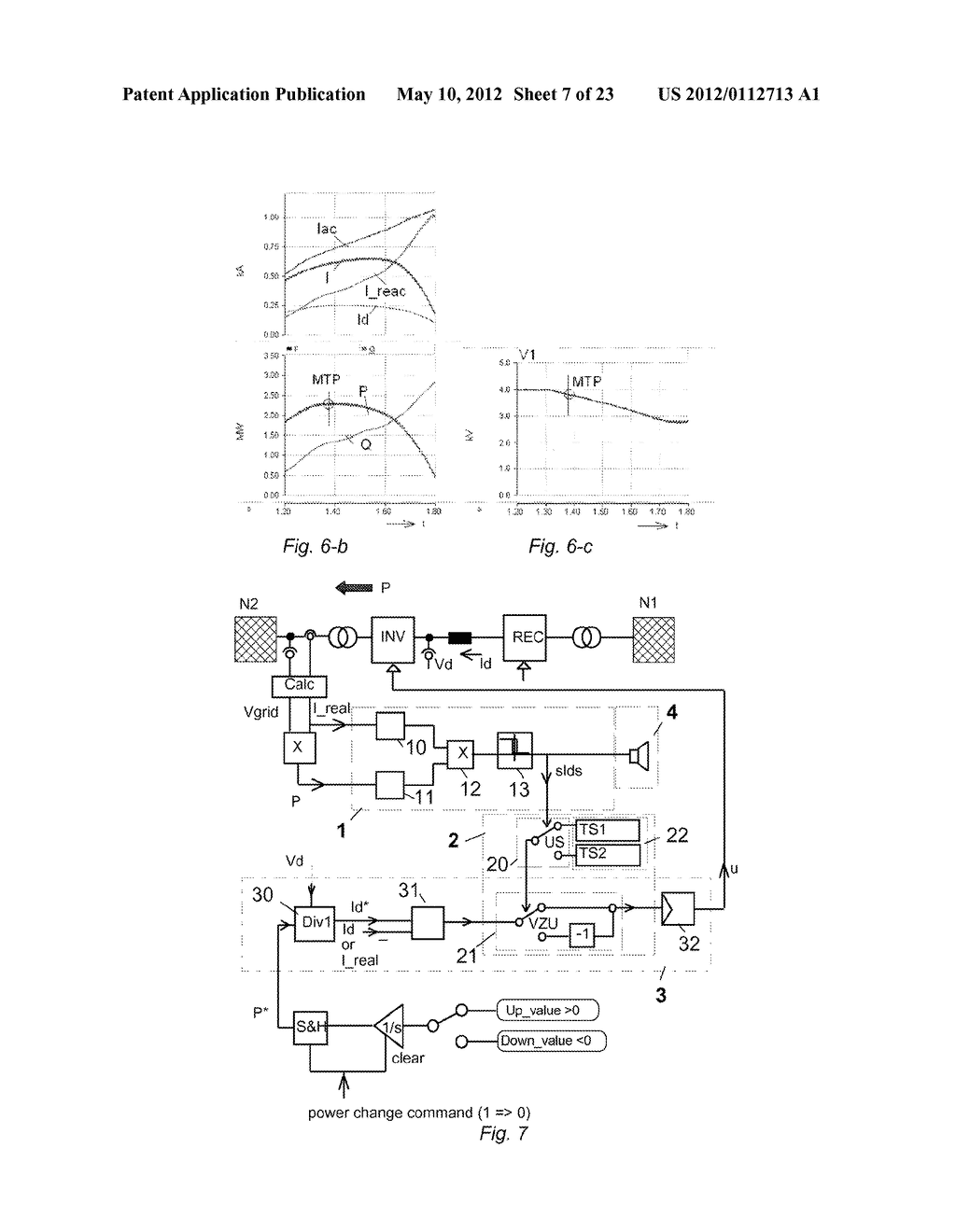 METHOD AND APPARATUS FOR AUTOMATIC NETWORK STABILIZATION IN ELECTRIC POWER     SUPPLY SYSTEMS USING AT LEAST ONE CONVERTER - diagram, schematic, and image 08