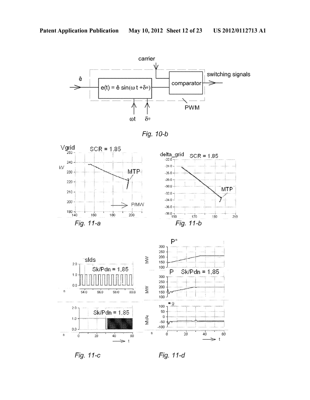 METHOD AND APPARATUS FOR AUTOMATIC NETWORK STABILIZATION IN ELECTRIC POWER     SUPPLY SYSTEMS USING AT LEAST ONE CONVERTER - diagram, schematic, and image 13