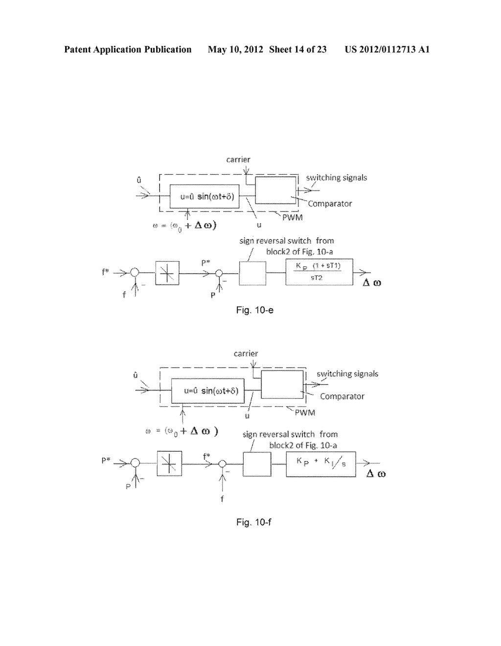 METHOD AND APPARATUS FOR AUTOMATIC NETWORK STABILIZATION IN ELECTRIC POWER     SUPPLY SYSTEMS USING AT LEAST ONE CONVERTER - diagram, schematic, and image 15