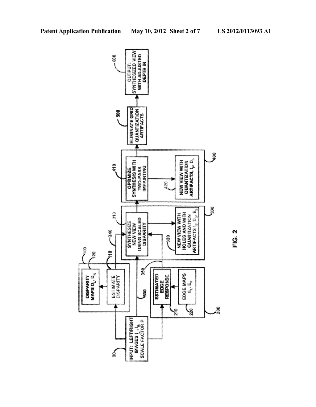 MODIFICATION OF PERCEIVED DEPTH BY STEREO IMAGE SYNTHESIS - diagram, schematic, and image 03