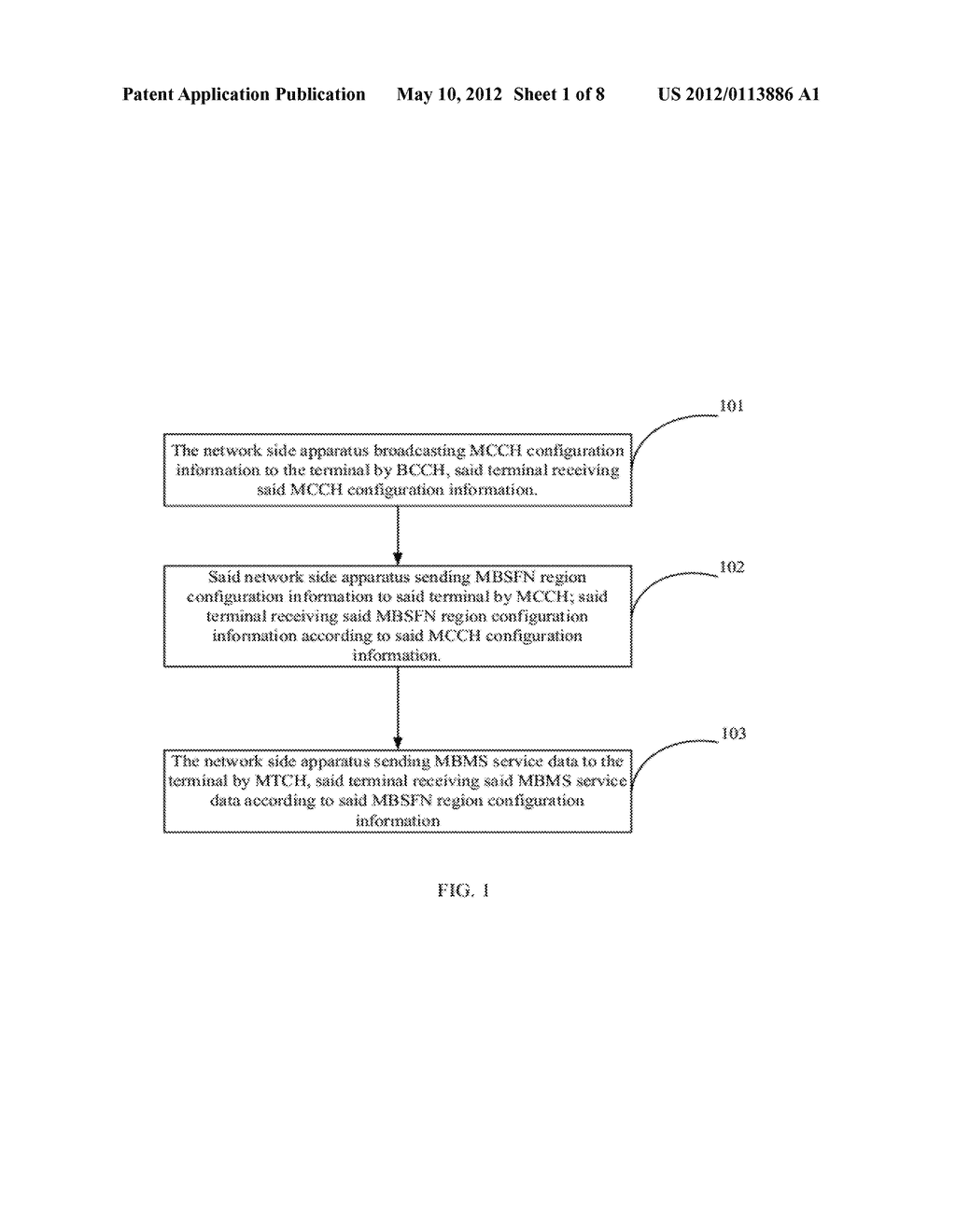 Method, Apparatus And System For Configuring Multimedia Broadcast     Multicast Service (MBMS) Control Information - diagram, schematic, and image 02
