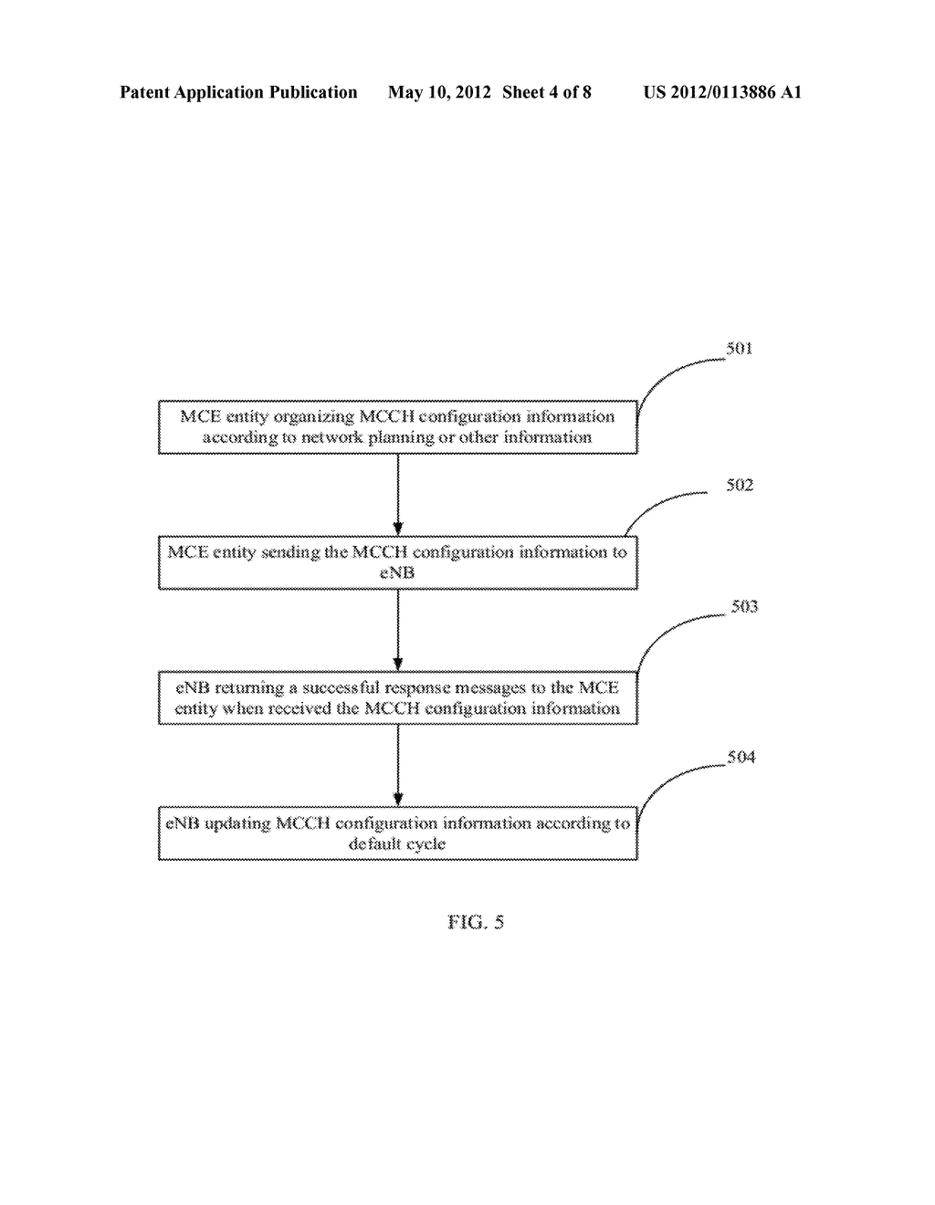 Method, Apparatus And System For Configuring Multimedia Broadcast     Multicast Service (MBMS) Control Information - diagram, schematic, and image 05