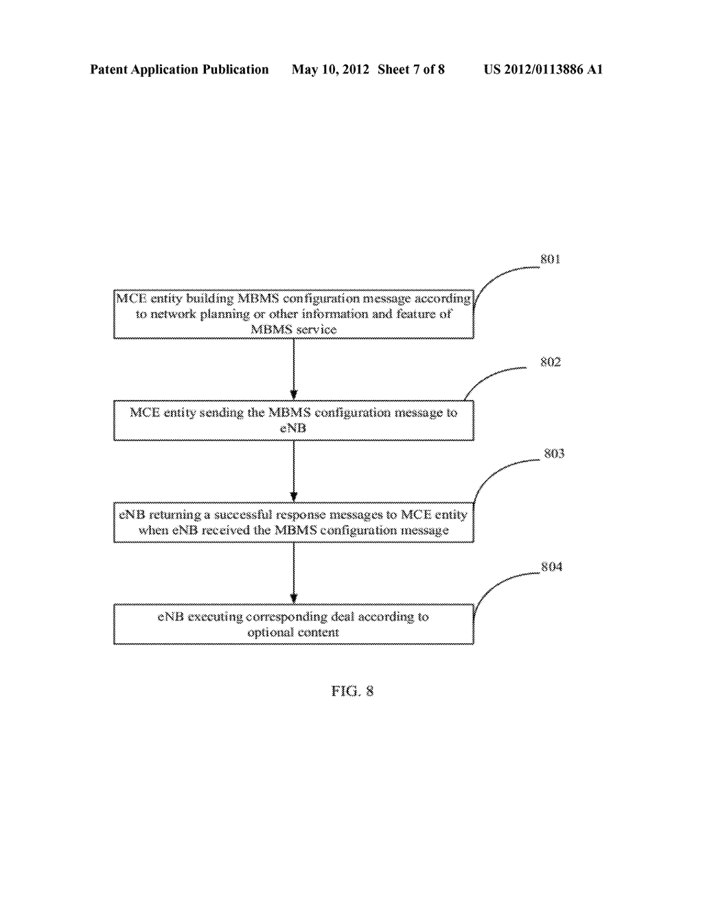 Method, Apparatus And System For Configuring Multimedia Broadcast     Multicast Service (MBMS) Control Information - diagram, schematic, and image 08