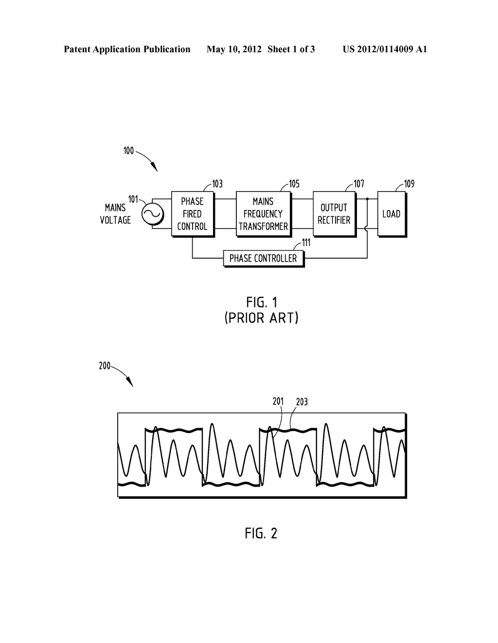 FORWARD-FLYBACK POWER SUPPLY USING AN INDUCTOR IN THE TRANSFORMER PRIMARY     AND METHOD OF USING SAME - diagram, schematic, and image 02