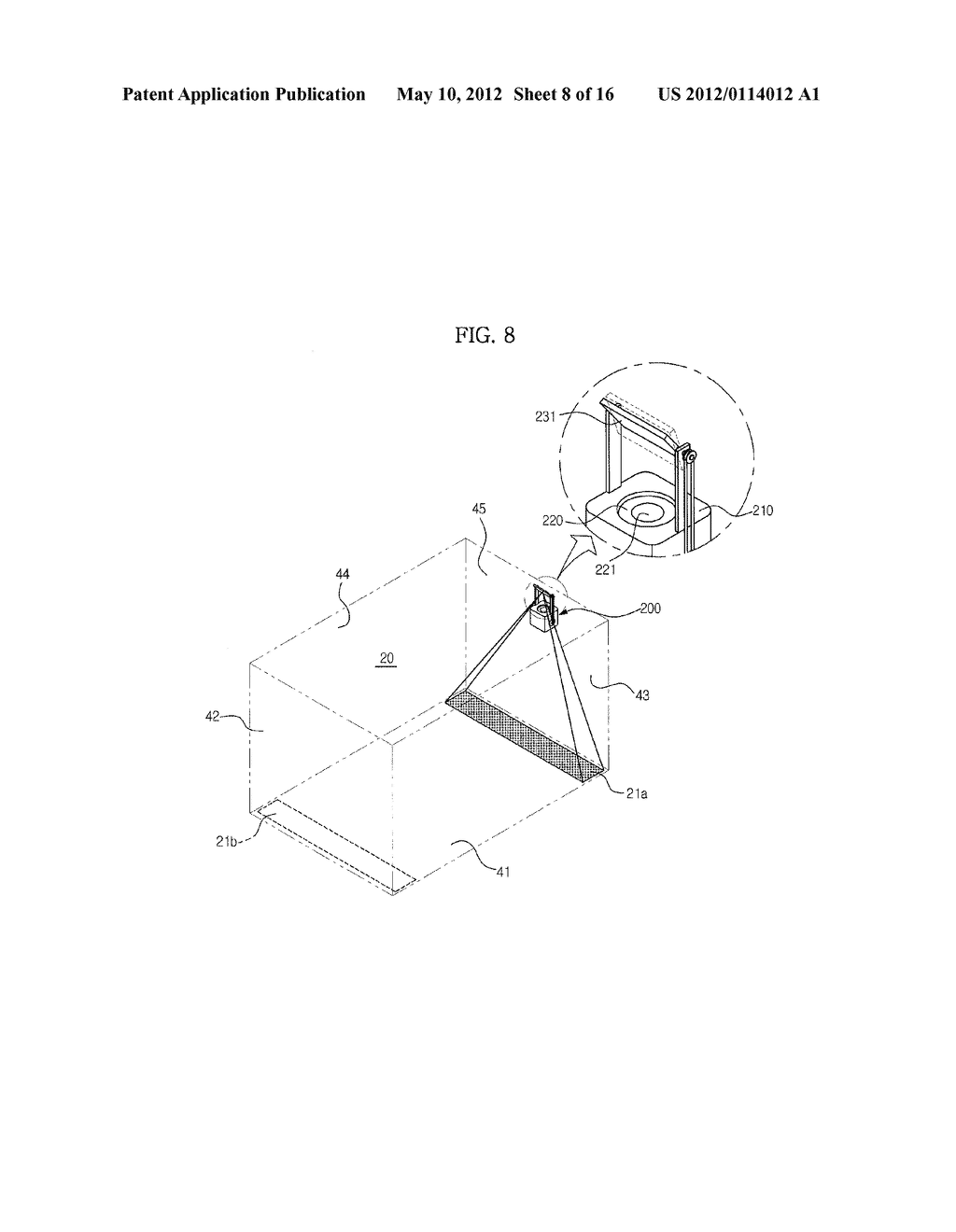 INFRARED RAY DETECTION DEVICE, HEATING COOKER, AND METHOD OF MEASURING     TEMPERATURE OF COOLING CHAMBER OF HEATING COOKER - diagram, schematic, and image 09