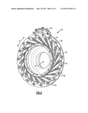 COMPRESSOR SHROUD HAVING A RETENTION COVER CHANNEL FOR RECEIVING A     RETENTION COVER diagram and image