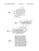 EMBOSSED ABSORBENT PAPER WITH MIXED PATTERNS diagram and image