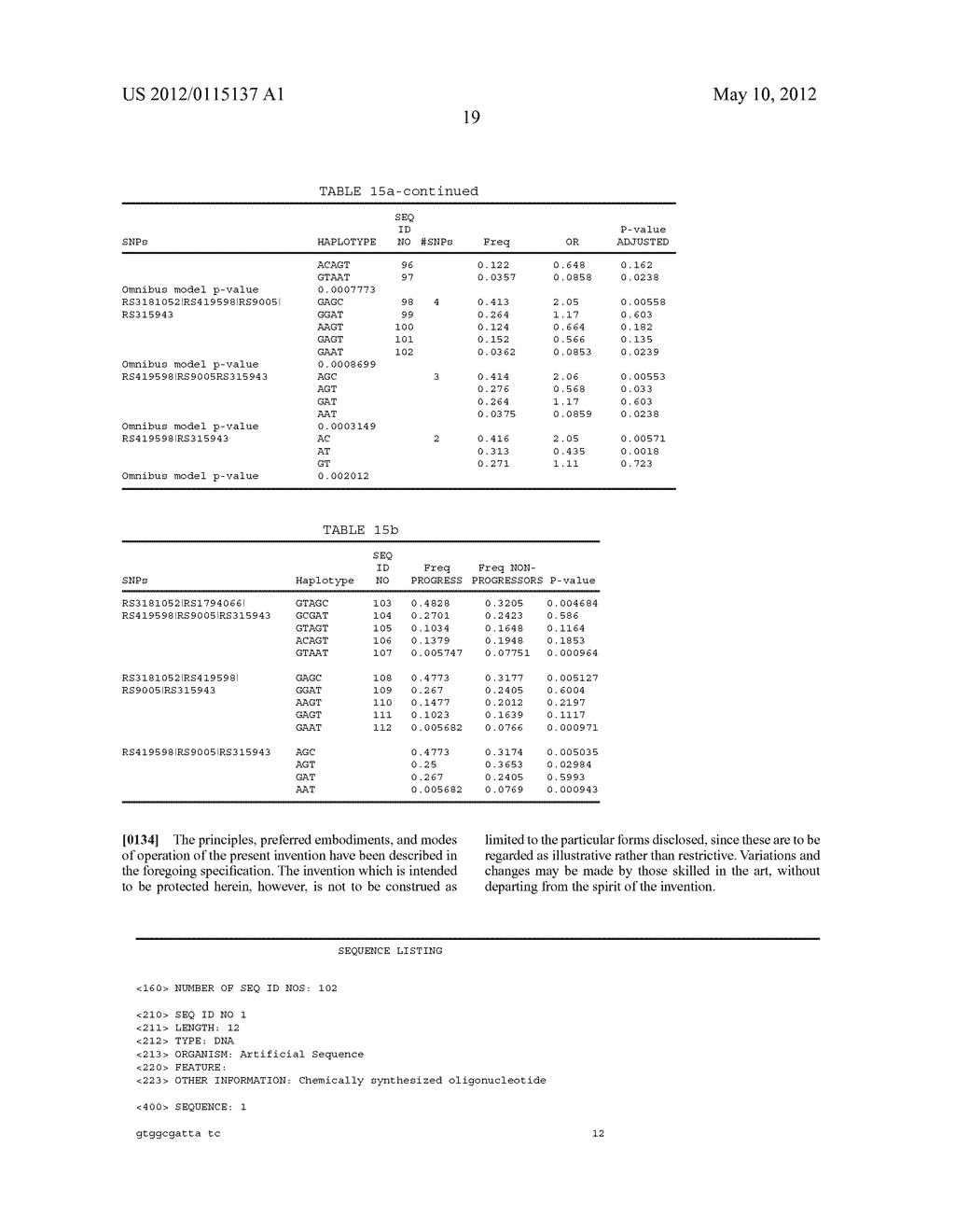 Methods of Predicting Osteoarthritis - diagram, schematic, and image 21