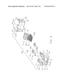 MODULAR JACK WITH A PAIR OF LED DEVICES THEREON diagram and image