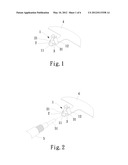 TERMINAL STRUCTURE FOR COAXIAL CONNECTOR diagram and image