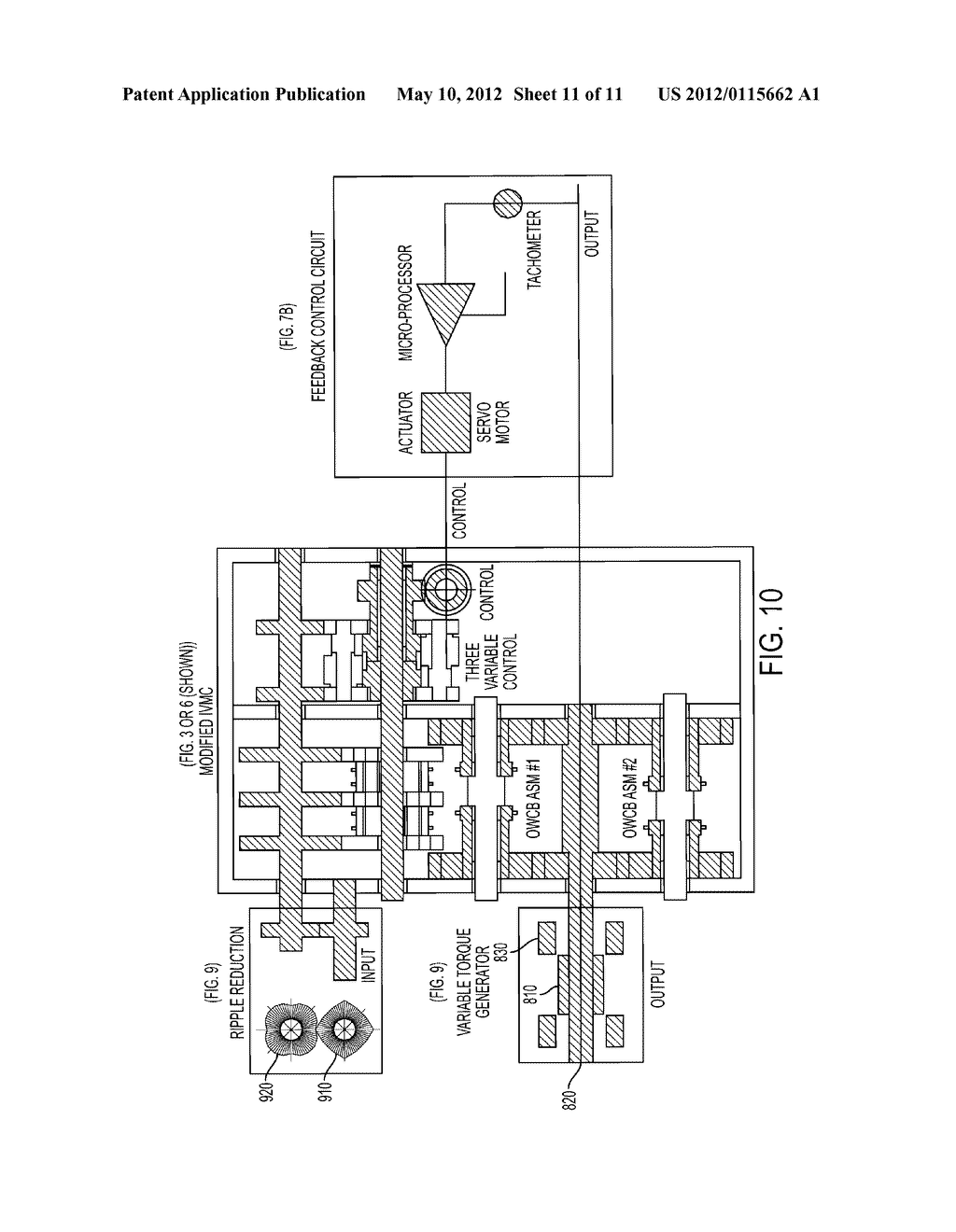 SYSTEM AND METHOD FOR PROVIDING A CONSTANT OUTPUT FROM A VARIABLE FLOW     INPUT - diagram, schematic, and image 12