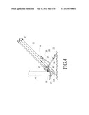 ELECTRIC TREADMILL WITH A FOLDING MECHANISM BY USE OF TWO SWIVEL PIECES diagram and image