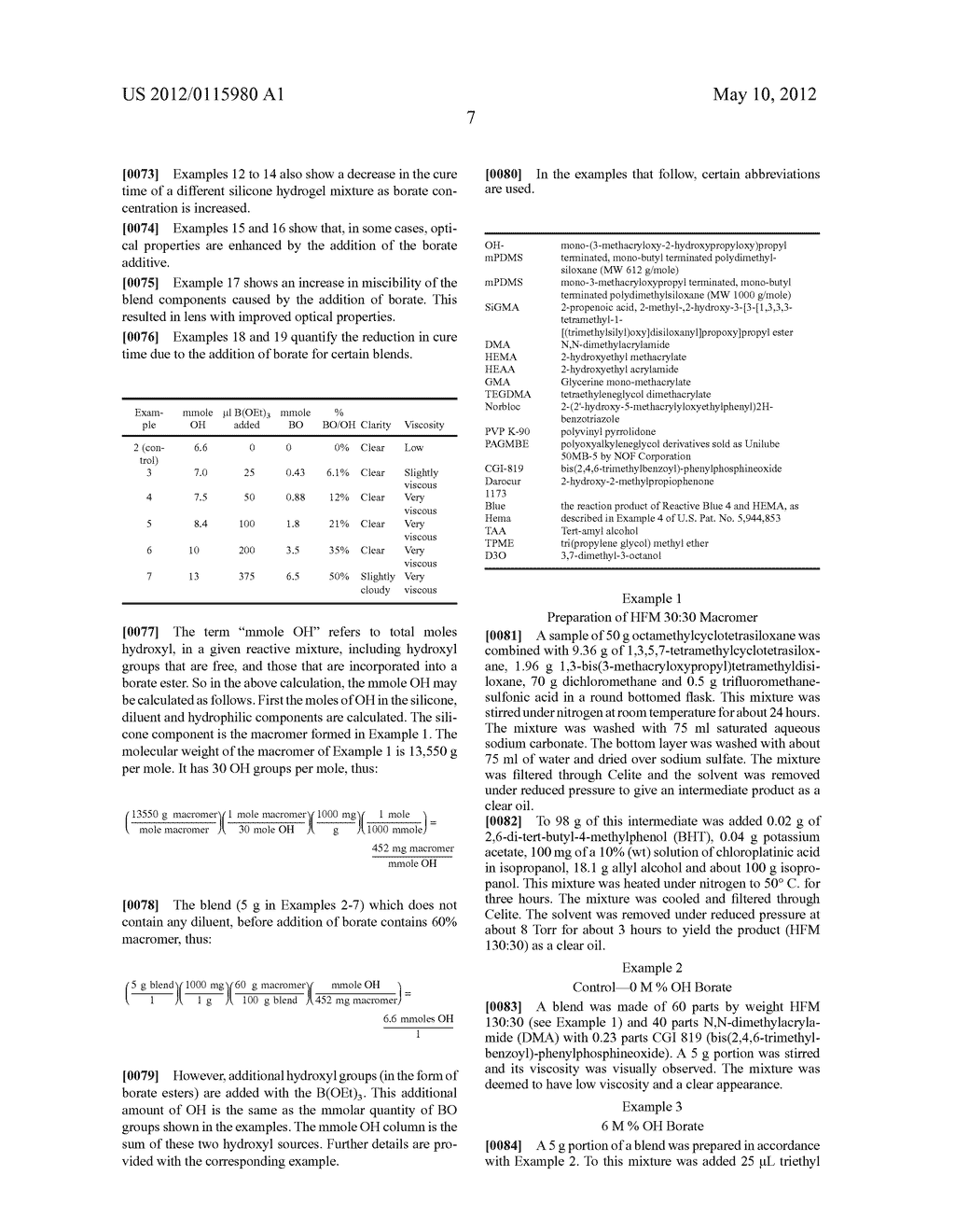 SILICONE HYDROGEL REACTIVE MIXTURES COMPRISING BORATES - diagram, schematic, and image 13