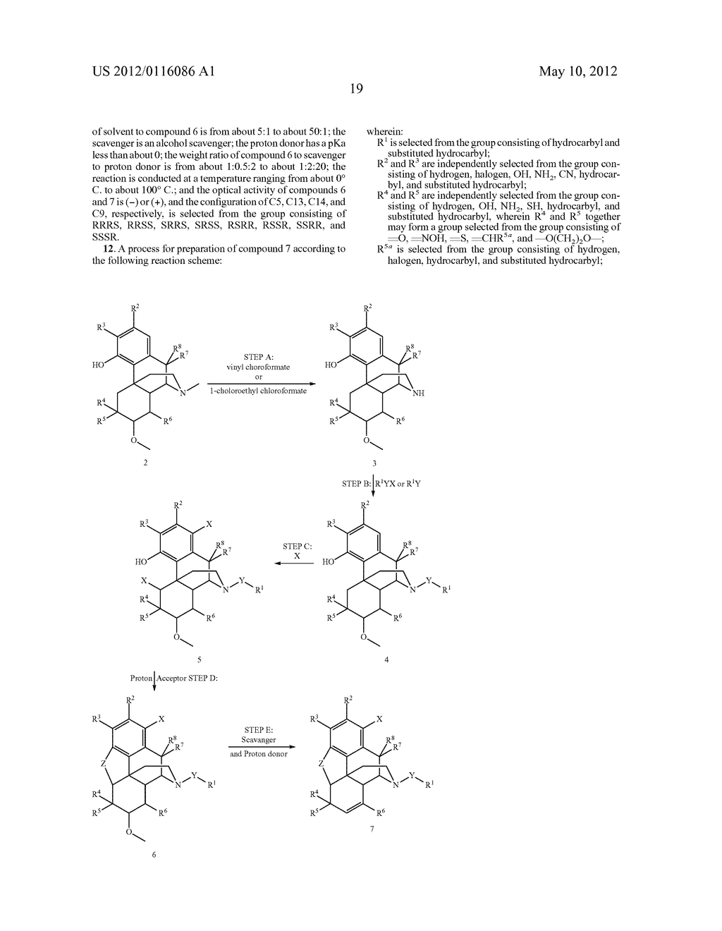 Sinomenine Derivatives and Processes for their Synthesis - diagram, schematic, and image 20