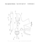 CAM DRIVEN COUPLING BETWEEN ULTRASONIC TRANSDUCER AND WAVEGUIDE IN     SURGICAL INSTRUMENT diagram and image