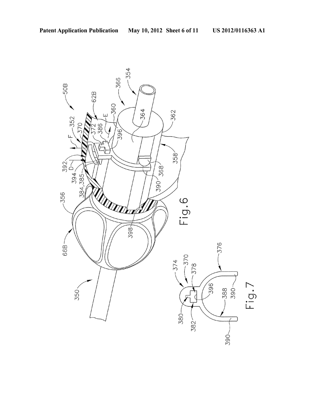 SURGICAL INSTRUMENT HANDPIECE WITH RESILIENTLY BIASED COUPLING TO MODULAR     SHAFT AND END EFFECTOR - diagram, schematic, and image 07