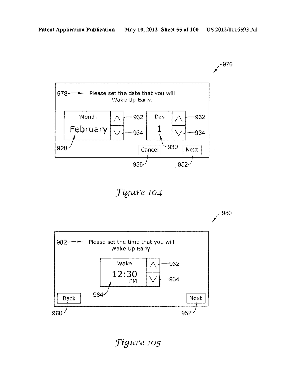 HVAC CONTROLLER THAT SELECTIVELY REPLACES OPERATING INFORMATION ON A     DISPLAY WITH SYSTEM STATUS INFORMATION - diagram, schematic, and image 56