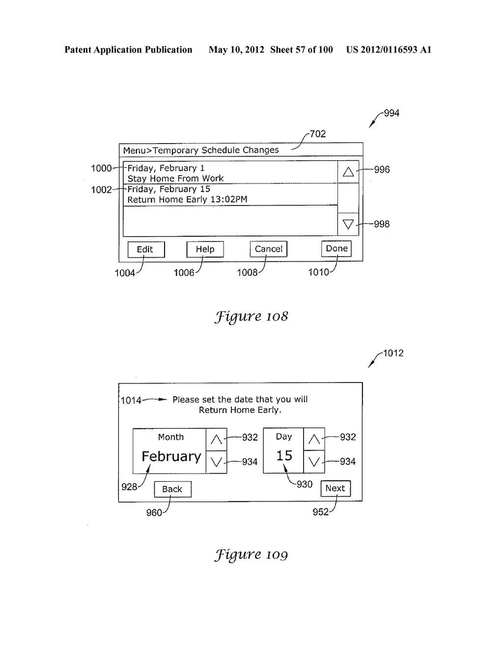 HVAC CONTROLLER THAT SELECTIVELY REPLACES OPERATING INFORMATION ON A     DISPLAY WITH SYSTEM STATUS INFORMATION - diagram, schematic, and image 58