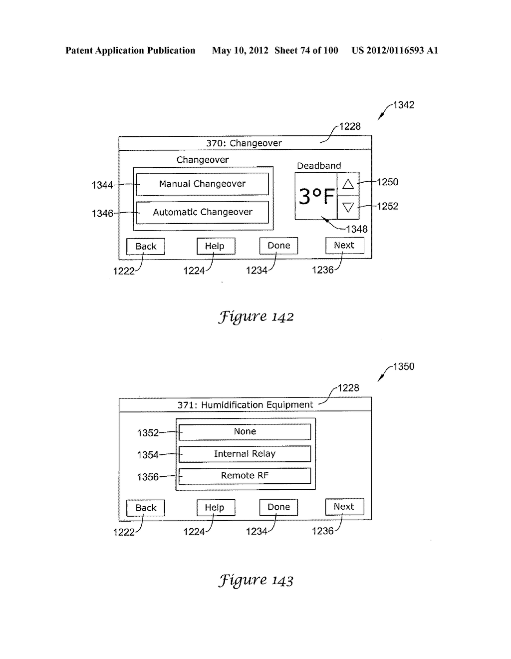 HVAC CONTROLLER THAT SELECTIVELY REPLACES OPERATING INFORMATION ON A     DISPLAY WITH SYSTEM STATUS INFORMATION - diagram, schematic, and image 75