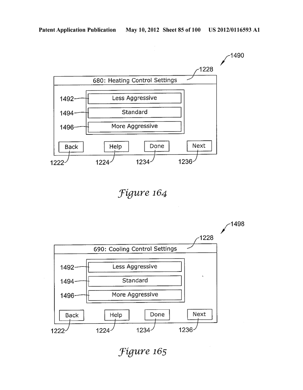 HVAC CONTROLLER THAT SELECTIVELY REPLACES OPERATING INFORMATION ON A     DISPLAY WITH SYSTEM STATUS INFORMATION - diagram, schematic, and image 86