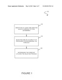 METHOD AND SYSTEM FOR SELECTING A SYNCHRONOUS OR ASYNCHRONOUS PROCESS TO     DETERMINE A FORECAST diagram and image