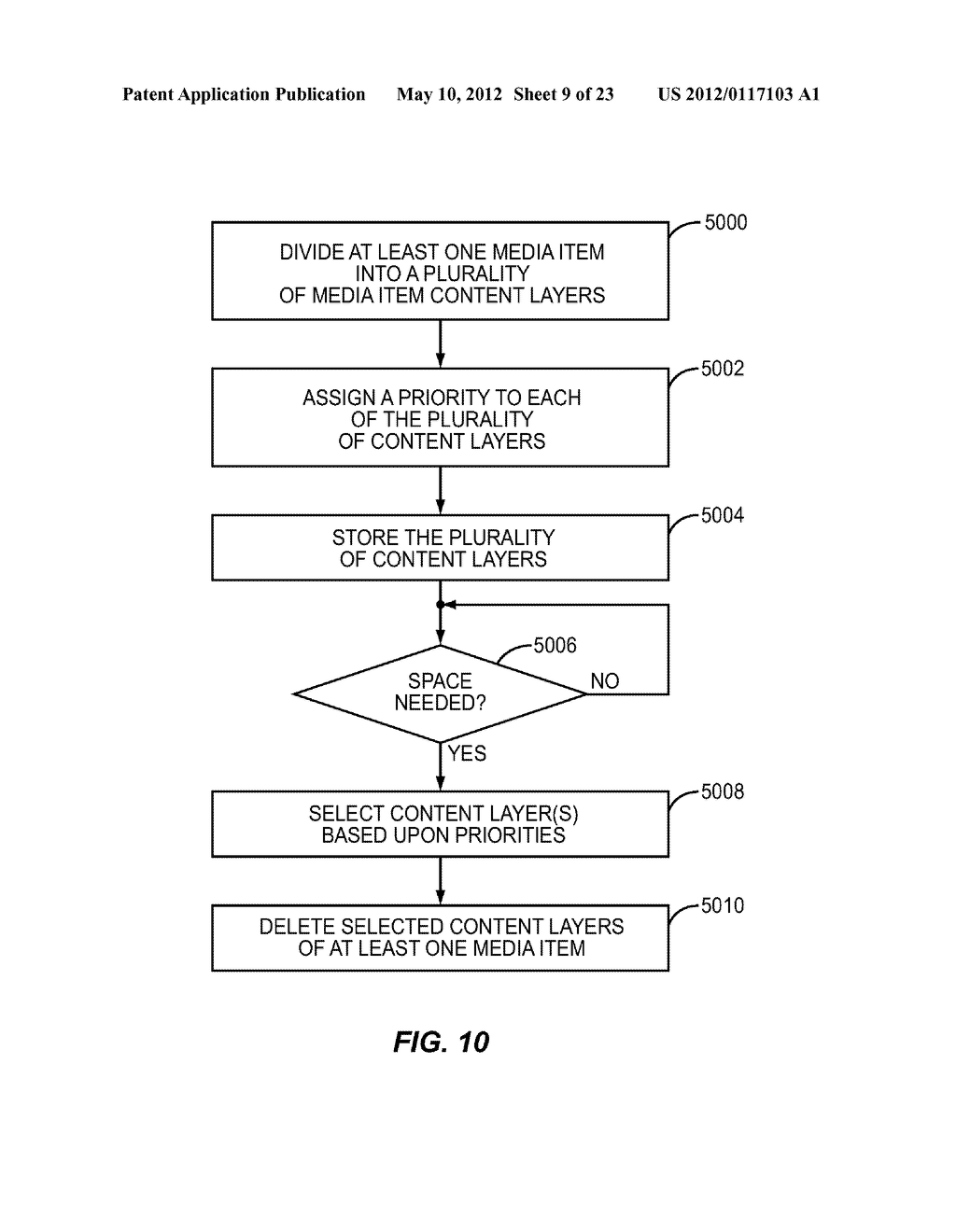 SYSTEM AND METHOD FOR INTELLIGENT STORAGE OF TIME SHIFTED CONTENT - diagram, schematic, and image 10