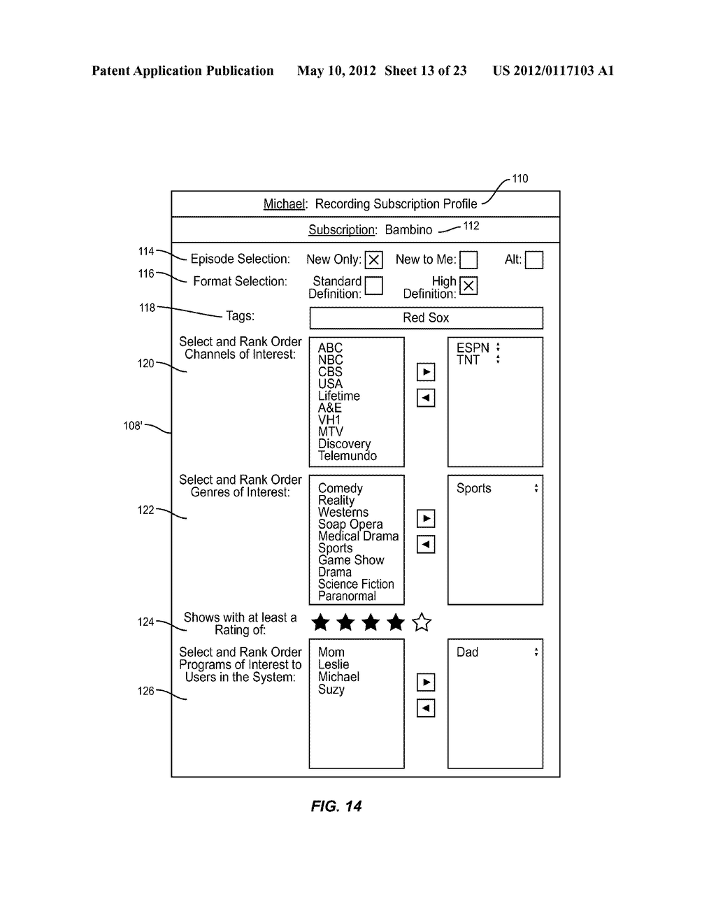 SYSTEM AND METHOD FOR INTELLIGENT STORAGE OF TIME SHIFTED CONTENT - diagram, schematic, and image 14
