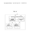 SYSTEM, APPARATUS, METHOD AND PROGRAM FOR PROCESSING INFORMATION diagram and image