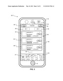 User Interface for Application Management for a Mobile Device diagram and image