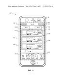 User Interface for Application Management for a Mobile Device diagram and image