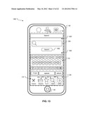 User Interface for Application Management for a Mobile Device diagram and image