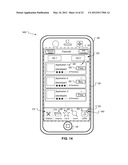 User Interface for Application Management for a Mobile Device diagram and image