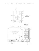 USER INTERFACE FOR AUDIO VIDEO DISPLAY DEVICE SUCH AS TV diagram and image