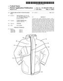 ZIPPER ARRANGEMENT WITH FOLDABLE PULL diagram and image