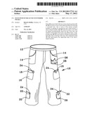 Pants with Outer Access to Interior Pocket diagram and image