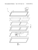 PICTURE-EXHIBITING DEVICE WITH AUDIO SYSTEM diagram and image