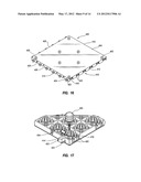 MODULAR FLOOR TILE WITH RESILIENT SUPPORT MEMBERS diagram and image