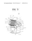 DUST COLLECTOR FOR A VACUUM CLEANER HAVING A DUST REMOVAL FUNCTION diagram and image